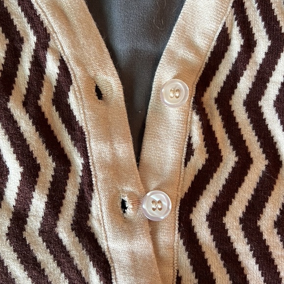 Brown/Tan Funky Halter Knit Vest - Picture 5 of 5